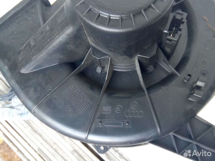 Вентилятор печки skoda
