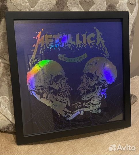 USA Metallica литография постер фольга 1500 copies
