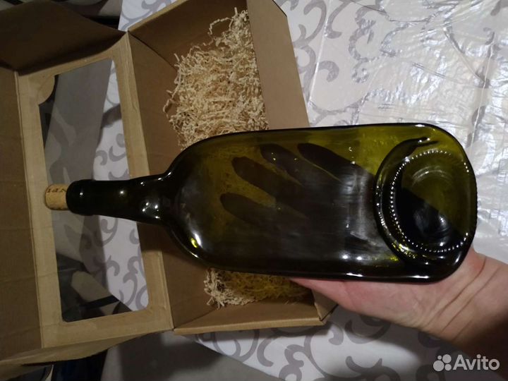 Тарелка Апсайклинг, Блюдо из Плоской Бутылки