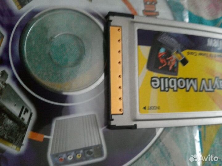 Твтюнер-радио для ноутбука pcmcia