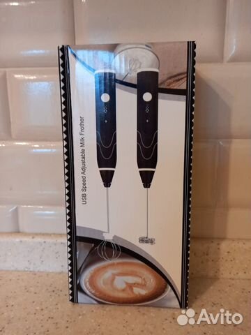 Капучинатор с 2 насадками блендер вспениватель