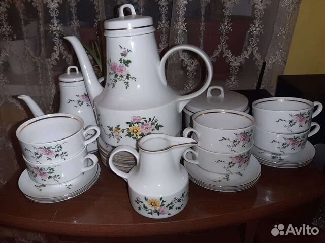 Сервиз из гдр 50х годов