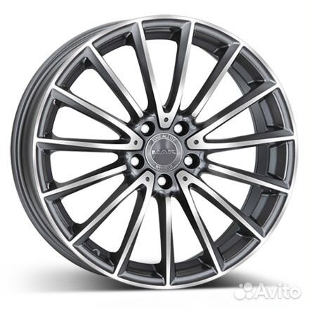 R19 5x112 8J ET48 D66,6 MAK Komet Gun Metallic Mir