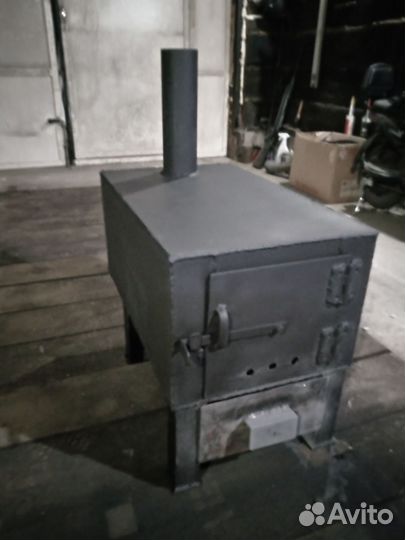 Печь дровяная буржуйка