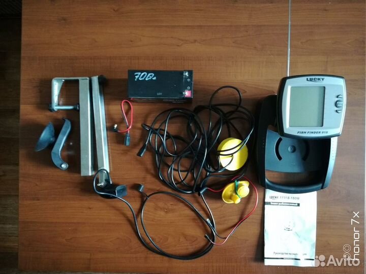 Эхолот рыбопоисковый lucky FF918 - 180W