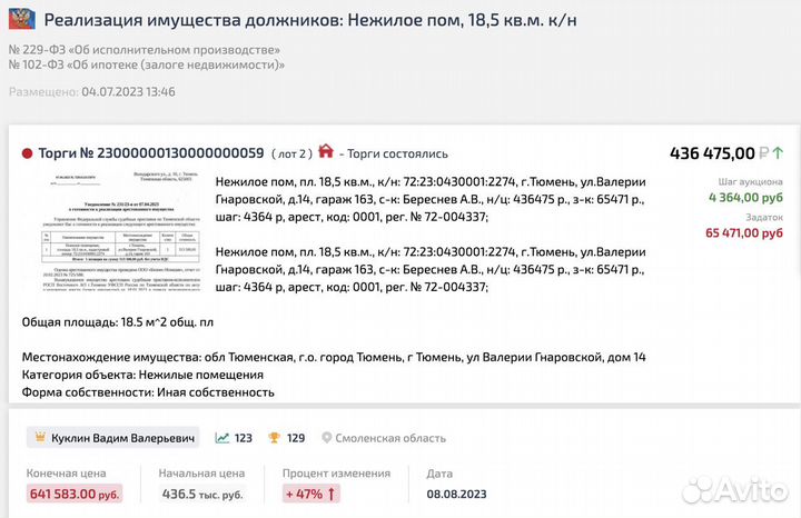 Агент на торгах в Томске. Подача заявок, участие