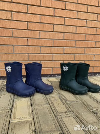 Детские резиновые сапоги