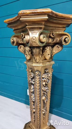 Колонна. Подставка. Барокко. Консоль. Винтаж