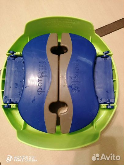 Горшок дорожный накладка на унитаз детская