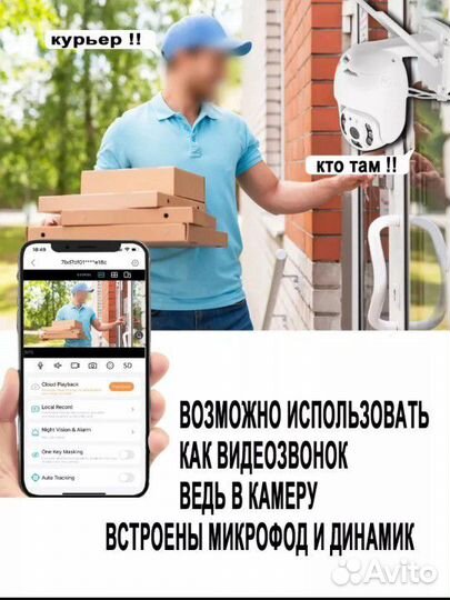 Камера видеонаблюдения уличная новая