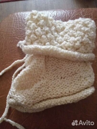 Носочки вязаные