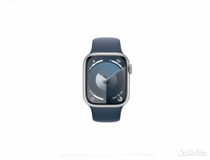 Apple watch series 9 45mm (silver/blue) M/L