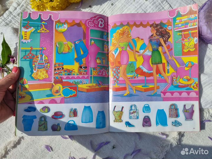 Журнал barbie panini