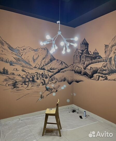 Граффити оформление / роспись стен