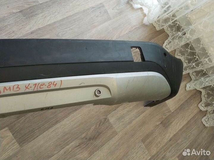 BMW X1 (E84) Юбка заднего бампера 12-15гг