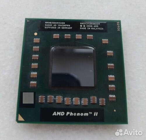 Процессор AMD Phenom II N830 для ноутбука