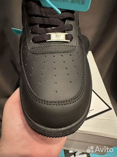 Nike air force 1 low Black Кроссовки Оригинал