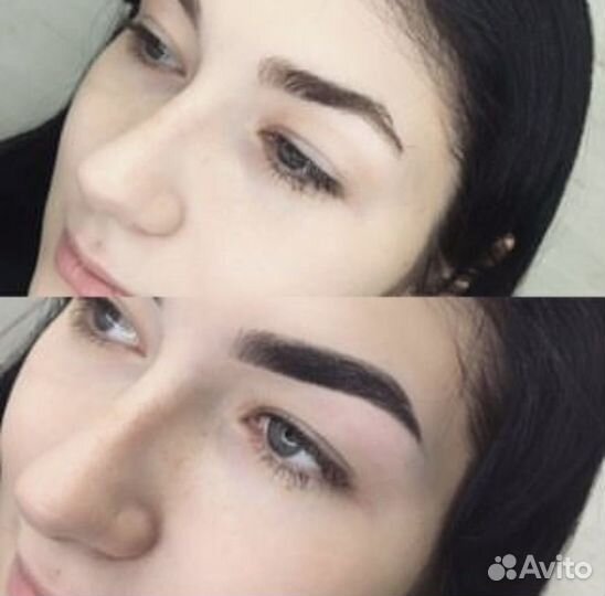 Оформление бровей