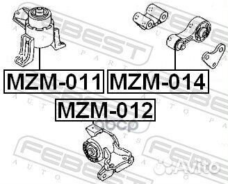 Подушка двигателя правая (mazda 6 GG 2002-2007)