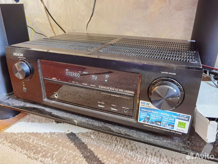 AV ресивер Denon AVR-X1000 black