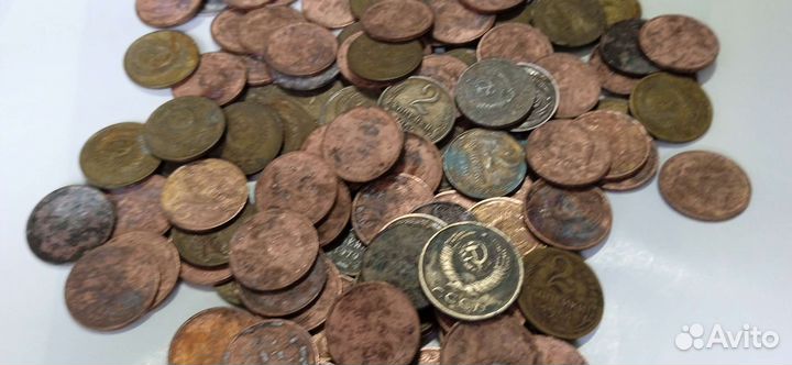 Монеты СССР 2 копейки