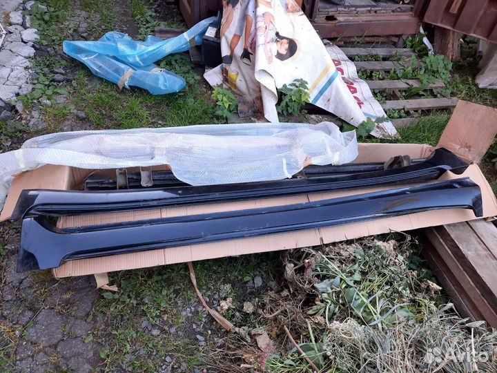 Накладки на пороги ланд крузер 200