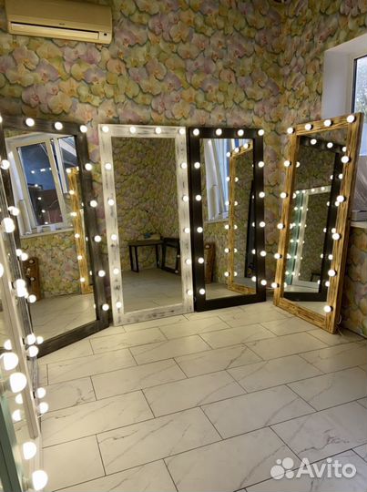 Гримерное зеркало напольное 180/80