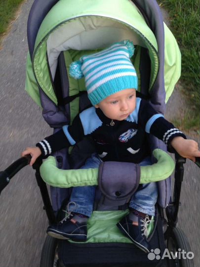 Коляска детская 3 в 1 Leo