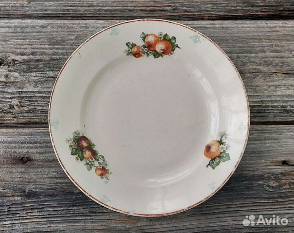 Тарелка Дулёво газета Правда СССР 1920 - 1930 гг