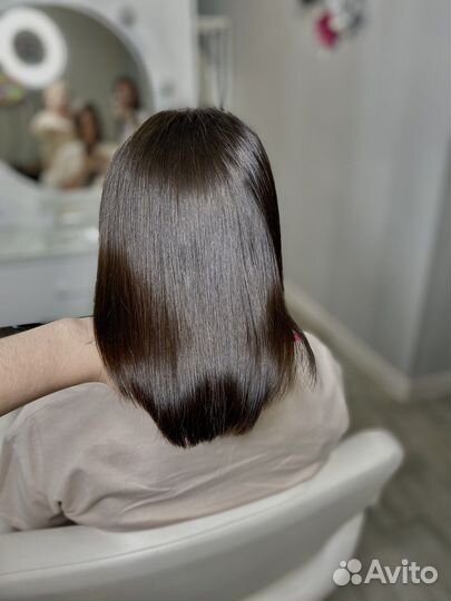 Кератиновое выпрямление ботокс нанопоастика