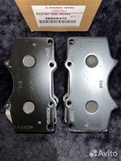 Колодки тормозные передние Паджеро 4