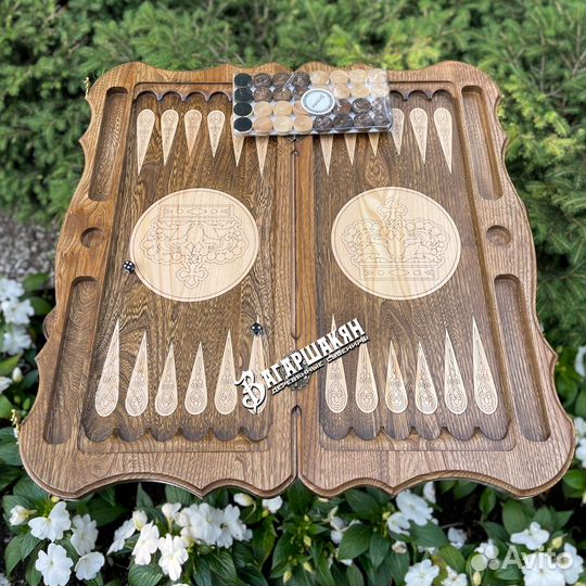 Нарды ручной работы 