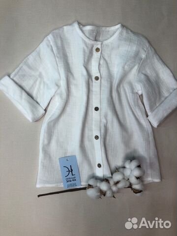 Рубашка из муслина