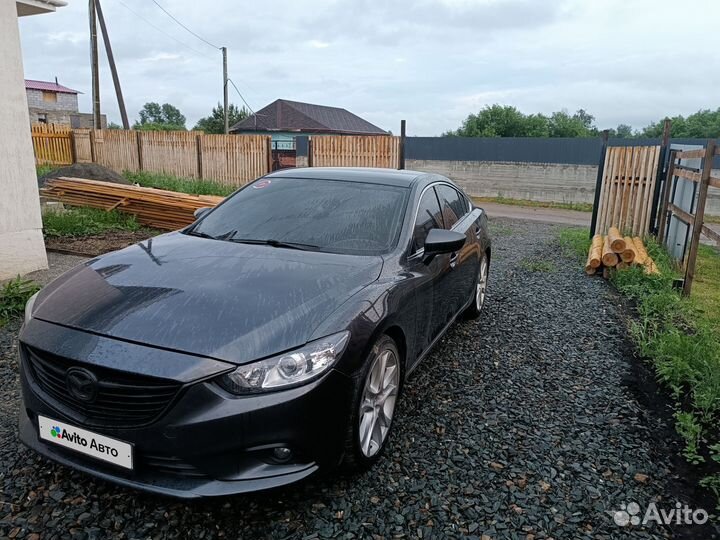 Mazda 6 2.5 AT, 2015, 179 000 км