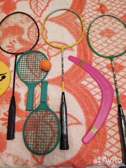 Ракетки для бадминтона и бол. тенниса