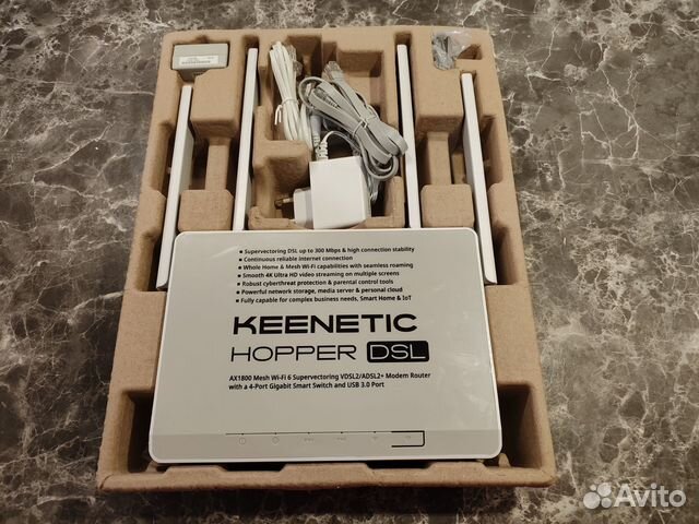 Wi-Fi 6 роутер Keenetic Hopper KN - 3610 купить в Москве | Электроника ...