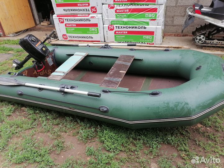 Надувная моторная лодка с мотором