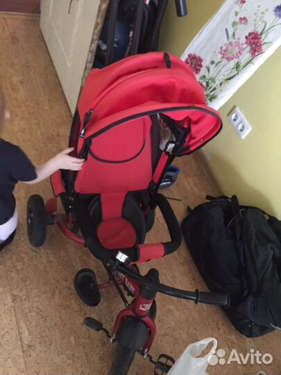 Велосипед с ручкой