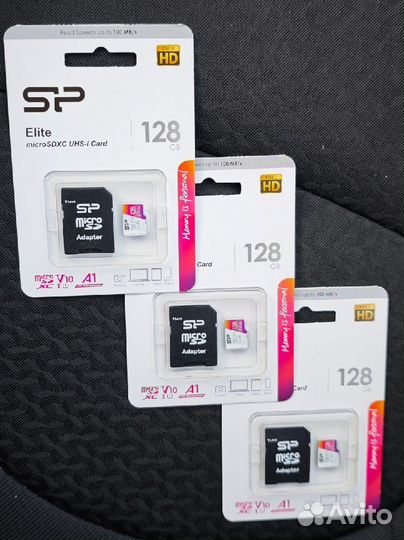 Карта памяти SP Elite microsdxc UHS-1 128 Гб