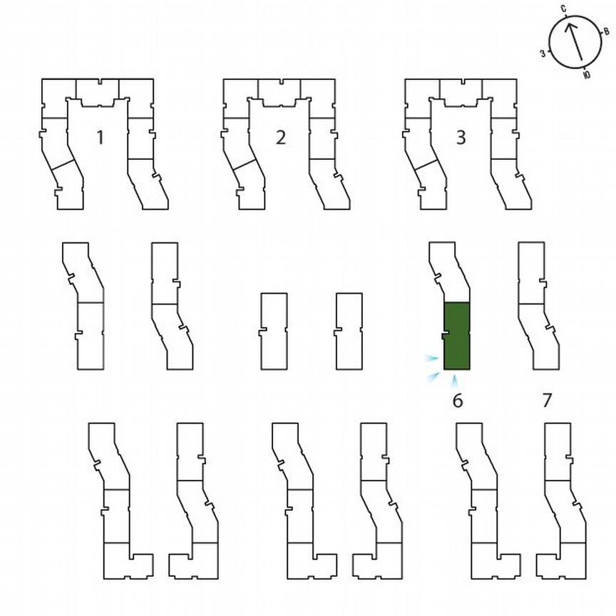 2-к. квартира, 49,2 м², 3/3 эт.