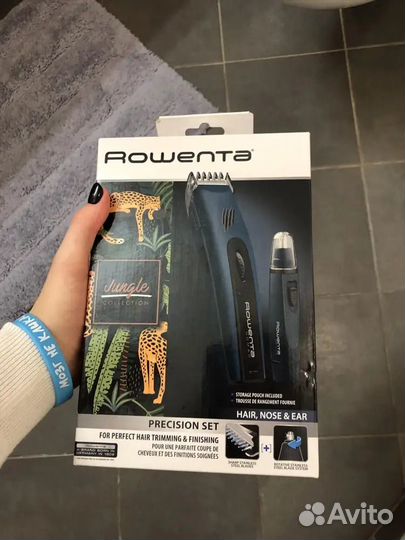 Машинка для стрижки волос Rowenta Nomad Jungle