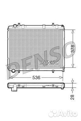 Радиатор peugeot 307 2.0 05
