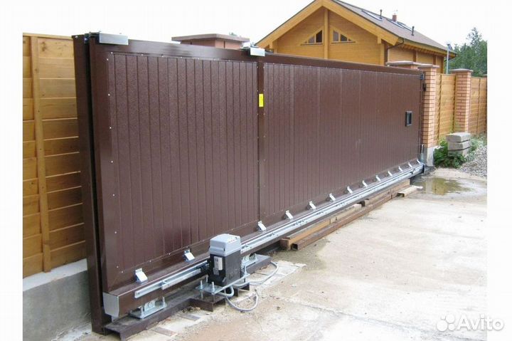 Готовые ворота откатные