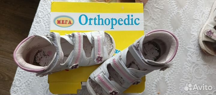 Ортопедические сандали для девочек 26