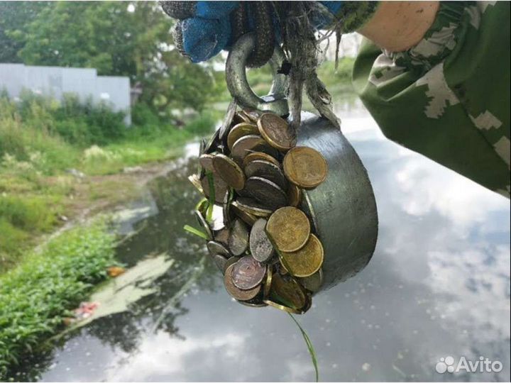 Поисковый магнит двухсторонний