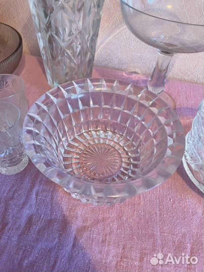 Стекло хрусталь СССР