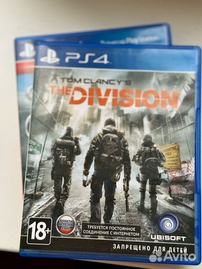 Игры ps4 division и GOD OF WAR