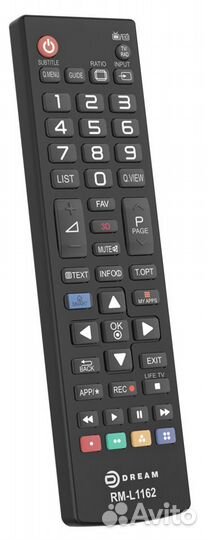Пульт LG универсальный RM-L1162