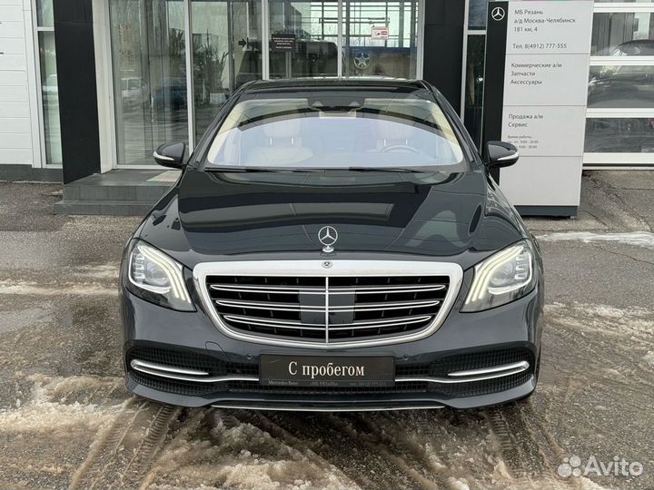 Mercedes-Benz S-класс 4.0 AT, 2017, 110 000 км