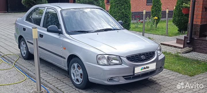 Hyundai Accent 1.5 МТ, 2005, 192 000 км